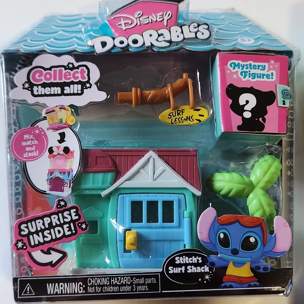 Disney Doorables Stitch Collection Peek & Stitch's Surf Shack - Picture 3 of 4